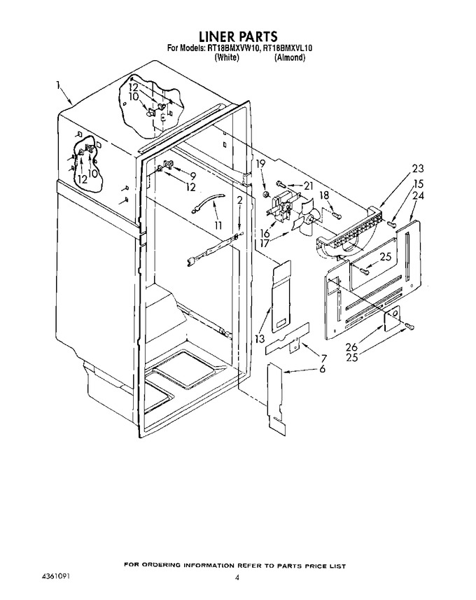 Diagram for RT18BMXVW10