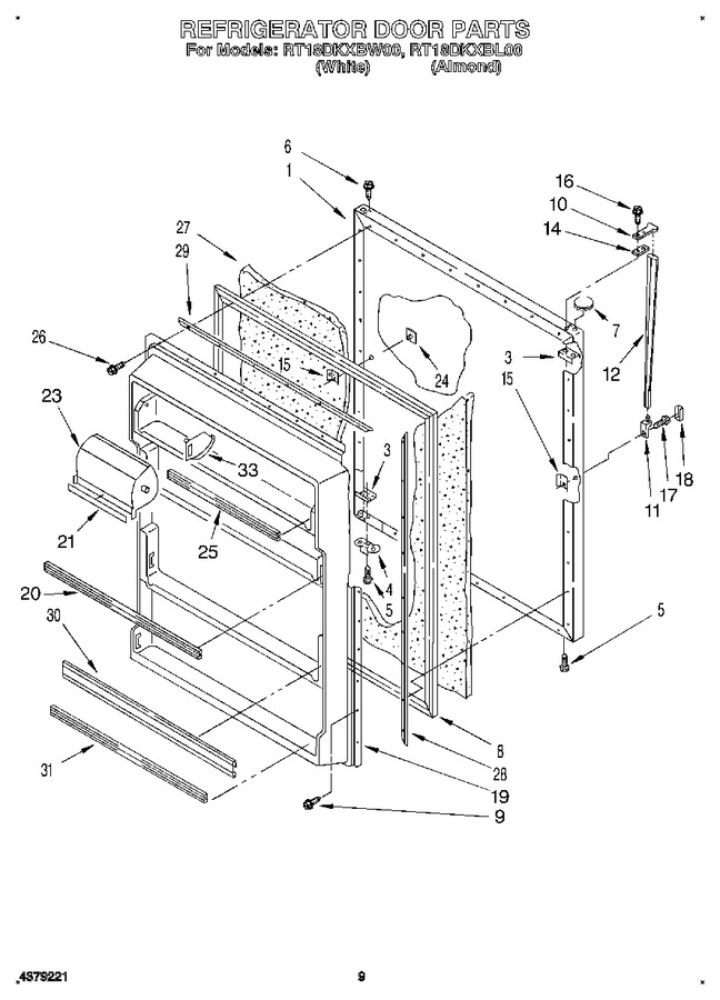 Diagram for RT18DKXBL00