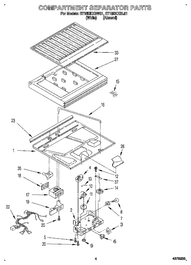 Diagram for RT18DKXBW01