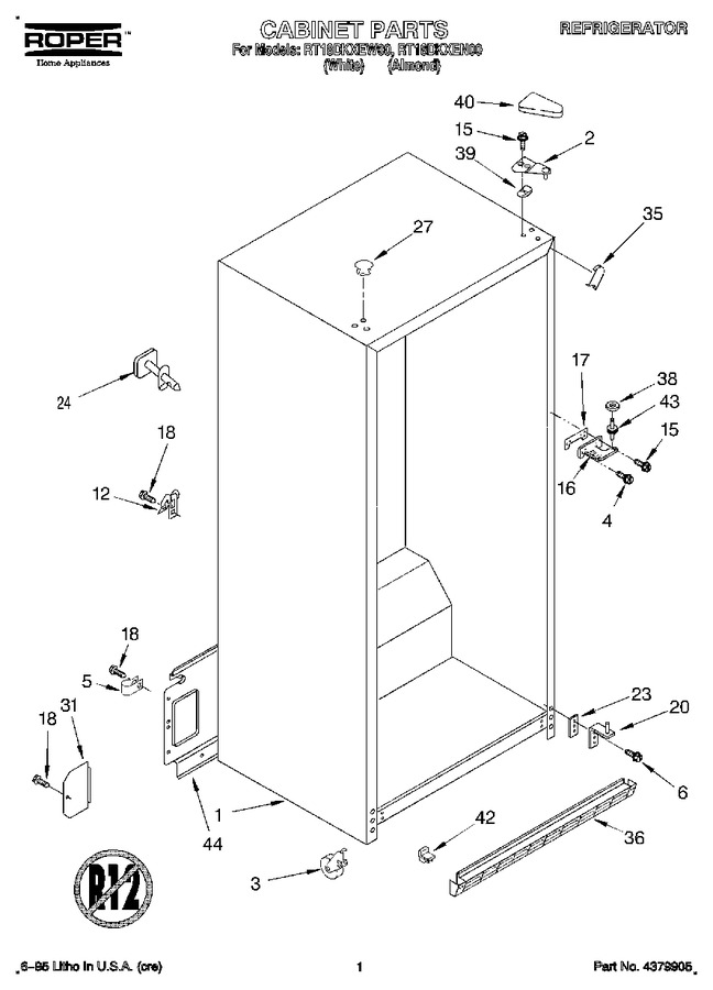 Diagram for RT18DKXEW00