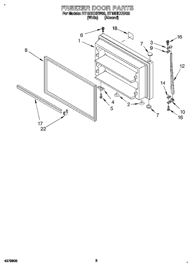 Diagram for RT18DKXEW00