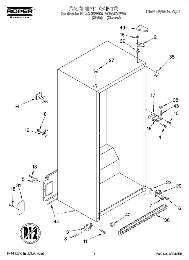 Diagram for RT18DKXEW04