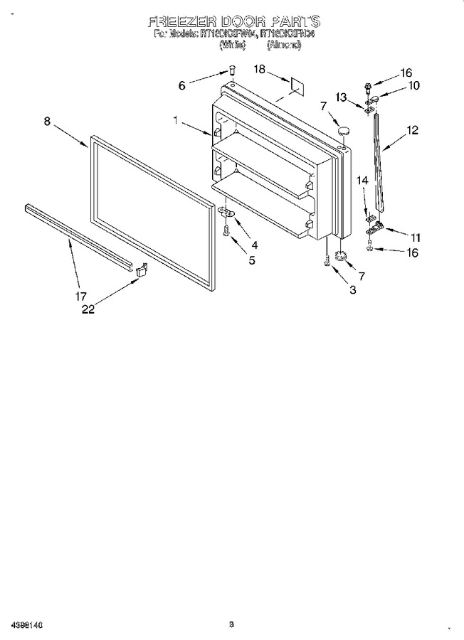 Diagram for RT18DKXFW04