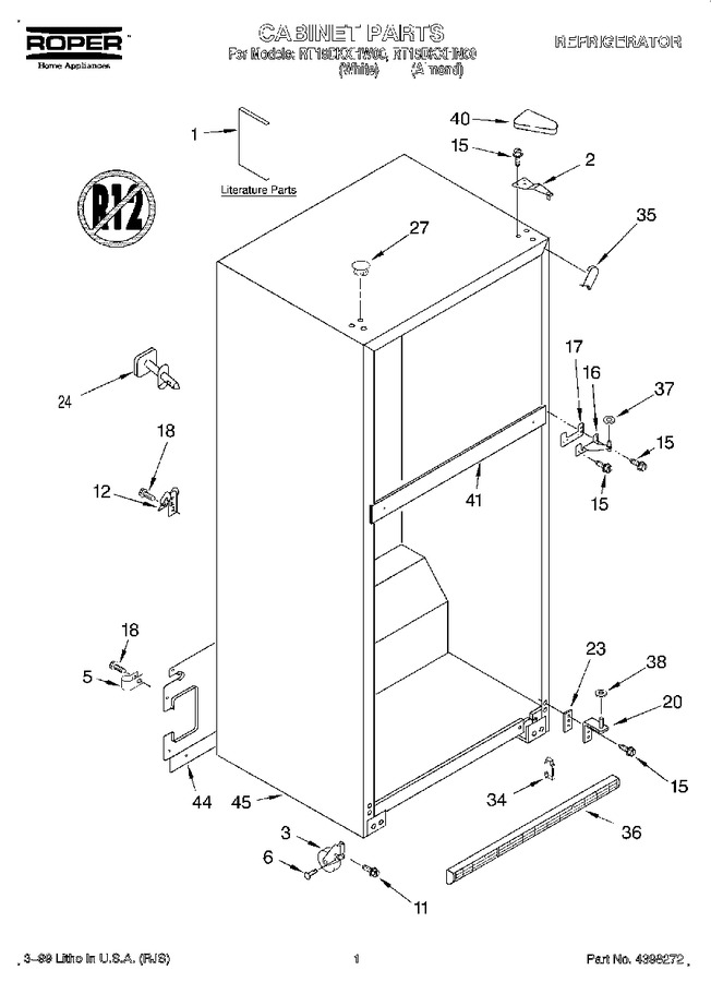 Diagram for RT18DKXHN00