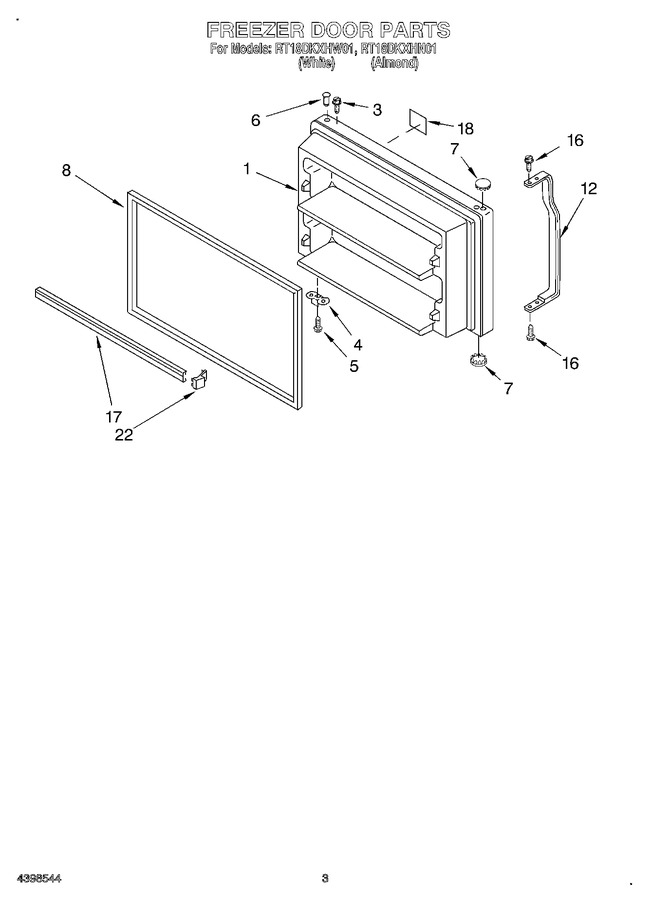 Diagram for RT18DKXHN01