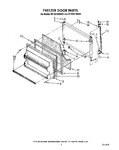 Diagram for 06 - Freezer Door