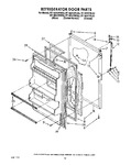 Diagram for 08 - Refrigerator Door, Lit/optional