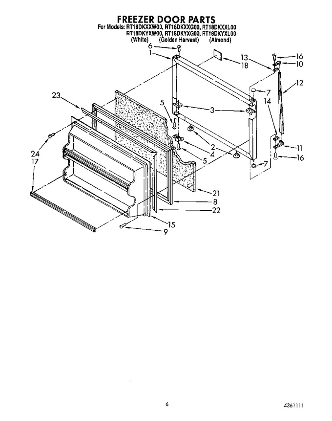 Diagram for RT18DKXXW00