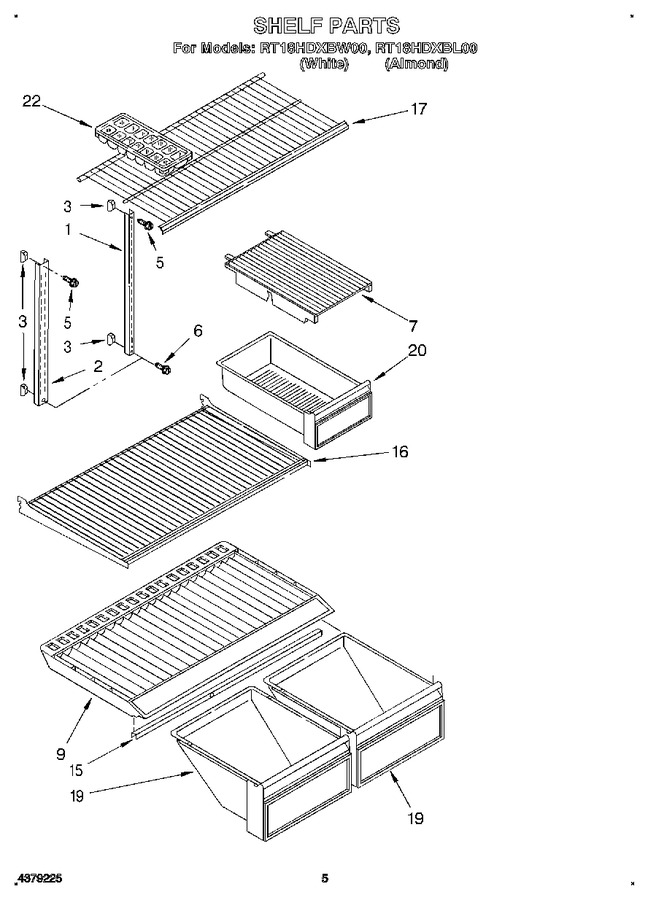 Diagram for RT18HDXBL00