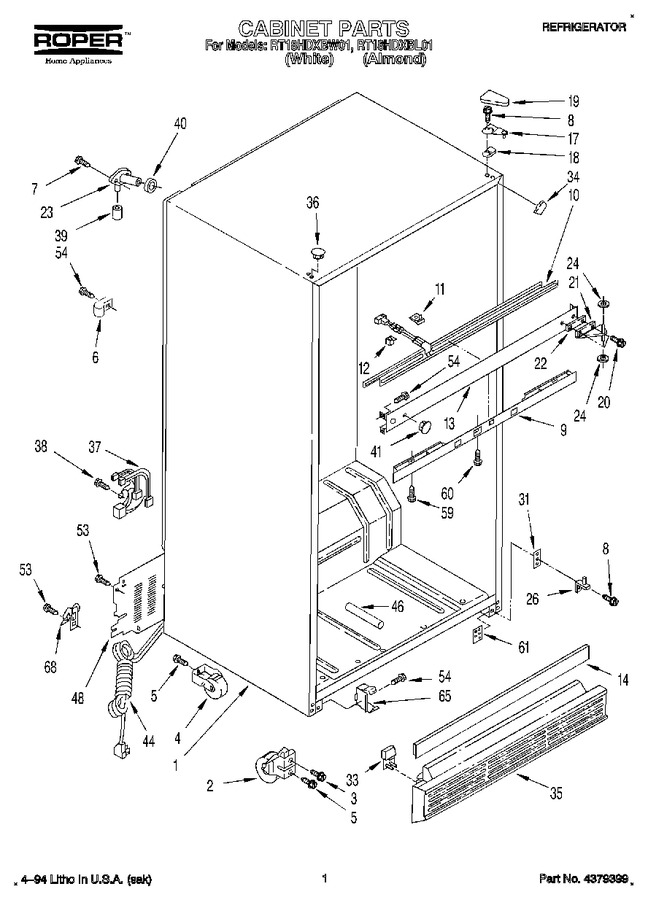 Diagram for RT18HDXBL01