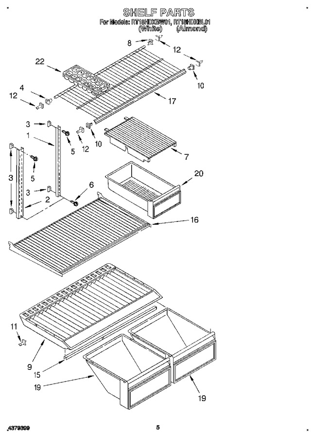 Diagram for RT18HDXBW01