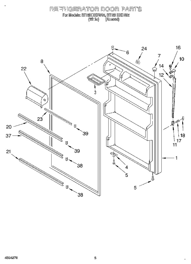 Diagram for RT18HDXDW05