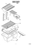 Diagram for 03 - Shelf Parts