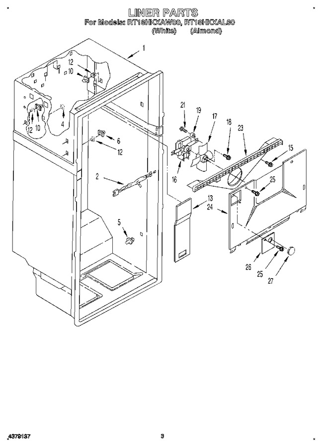 Diagram for RT18HKXAW00