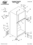 Diagram for 01 - Cabinet Parts