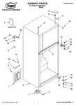 Diagram for 01 - Cabinet Parts