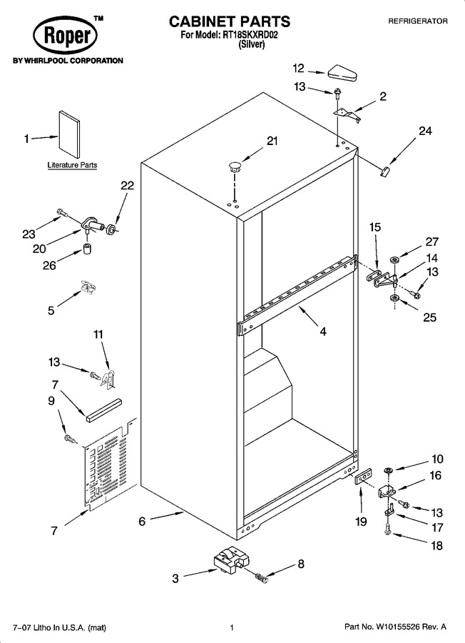 Diagram for RT18SKXRD02