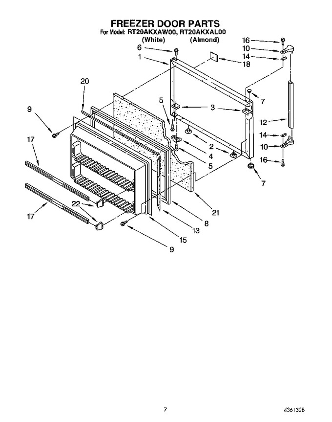 Diagram for RT20AKXAL00