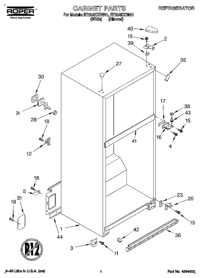 Diagram for RT20AKXDN01