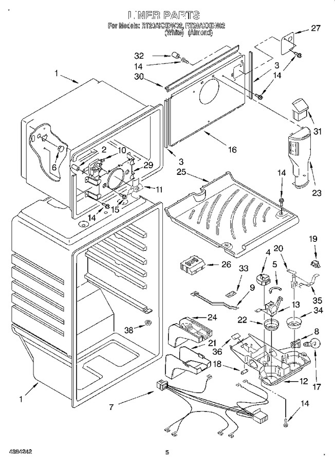 Diagram for RT20AKXDW02