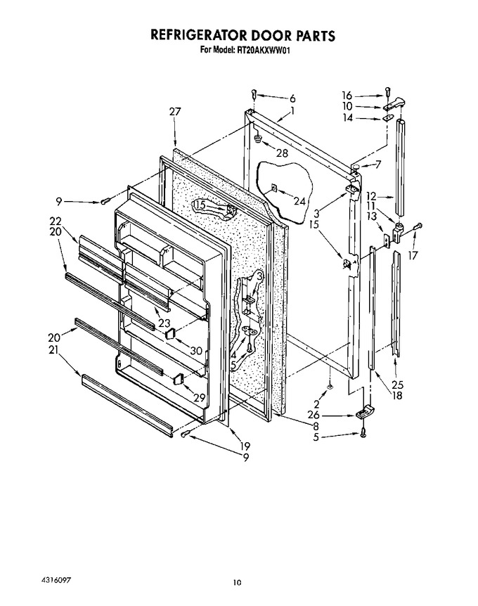 Diagram for RT20AKXWW01