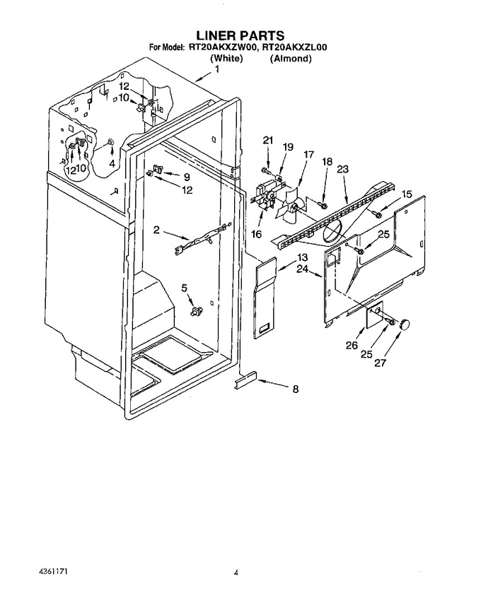 Diagram for RT20AKXZW00