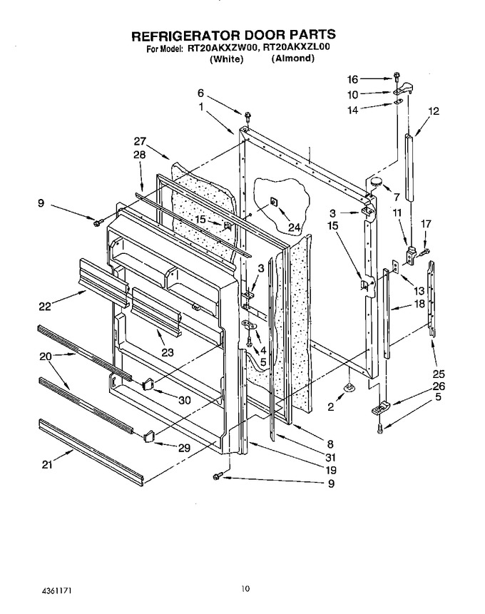 Diagram for RT20AKXZW00