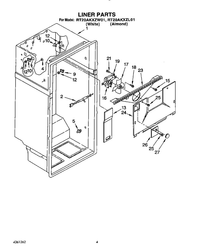 Diagram for RT20AKXZW01