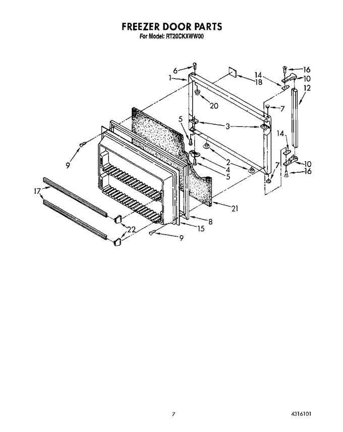 Diagram for RT20CKXWW00