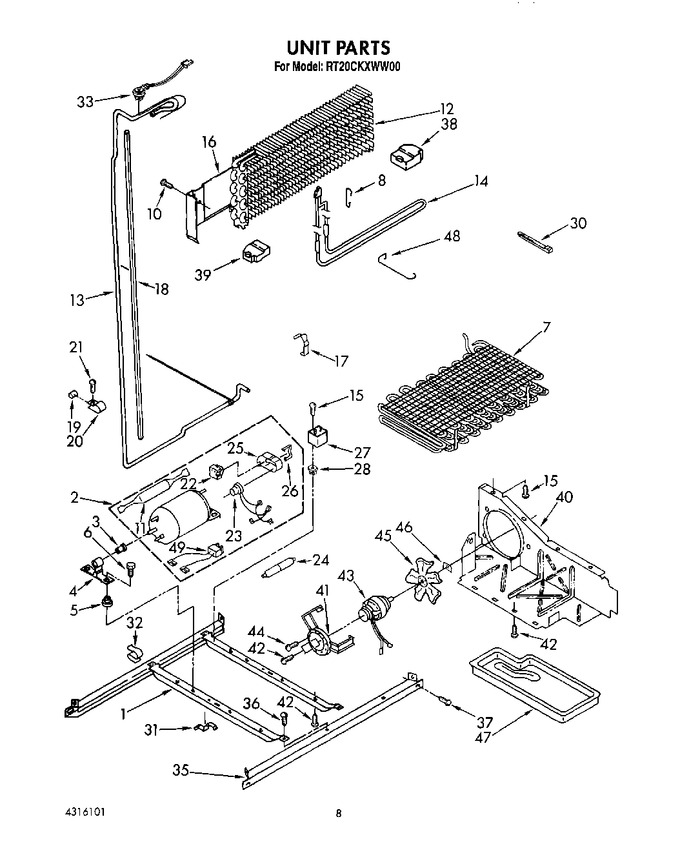 Diagram for RT20CKXWW00