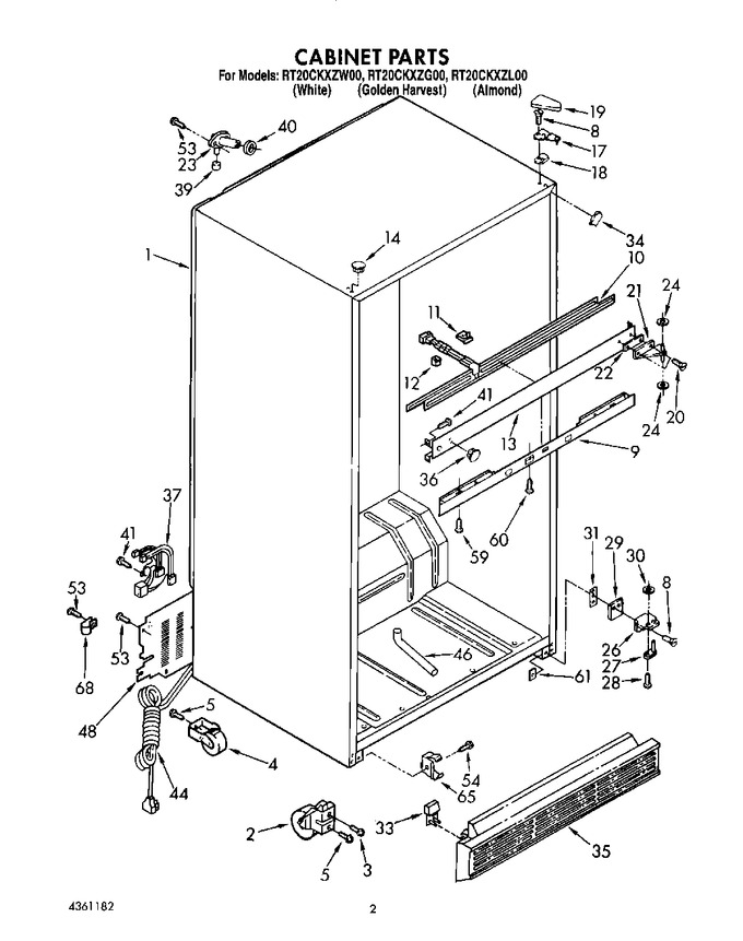 Diagram for RT20CKXZW00