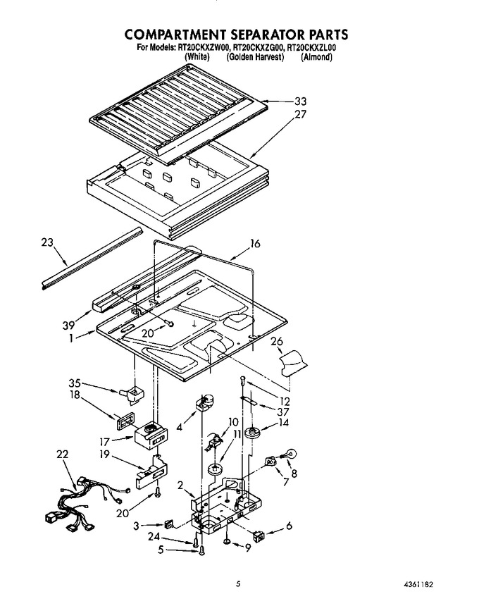 Diagram for RT20CKXZW00