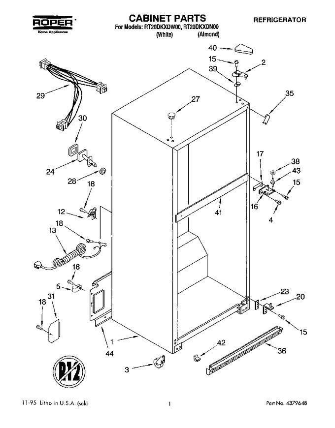 Diagram for RT20DKXDW00