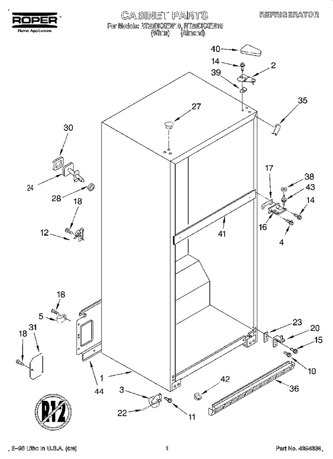 Diagram for RT20DKXEN10