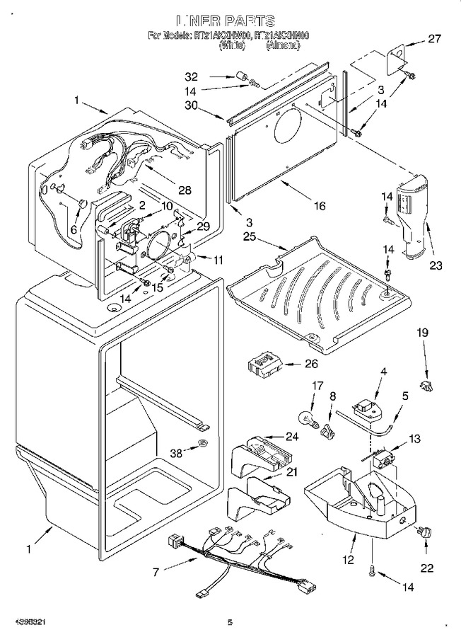 Diagram for RT21AKXHW00