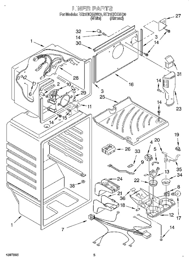 Diagram for RT21DKXGW00