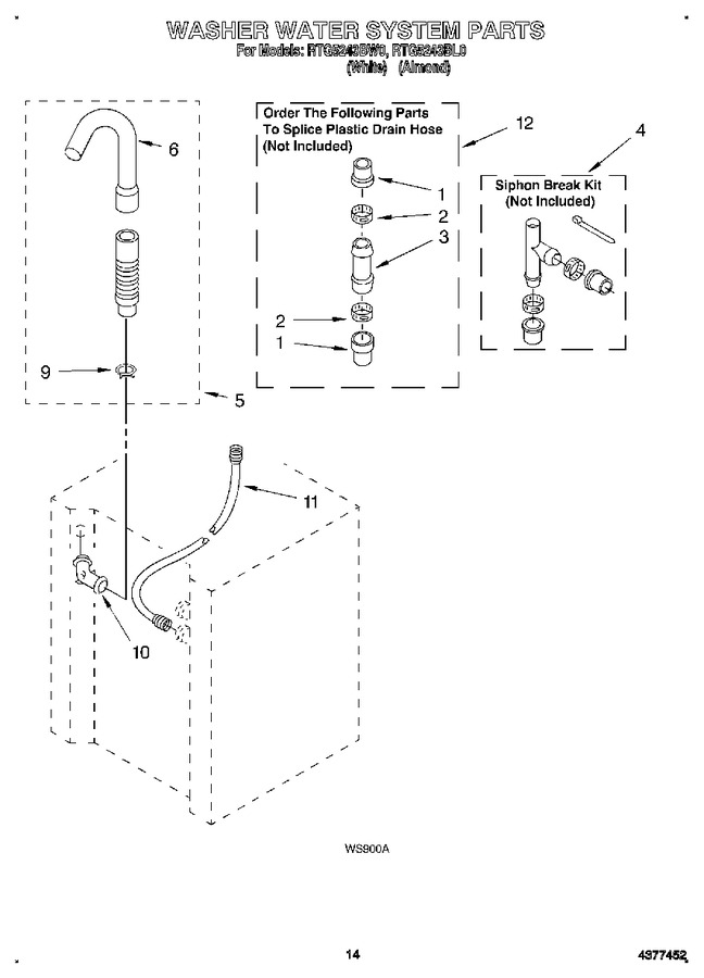 Diagram for RTG5243BW0