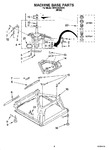 Diagram for 05 - Machine Base Parts