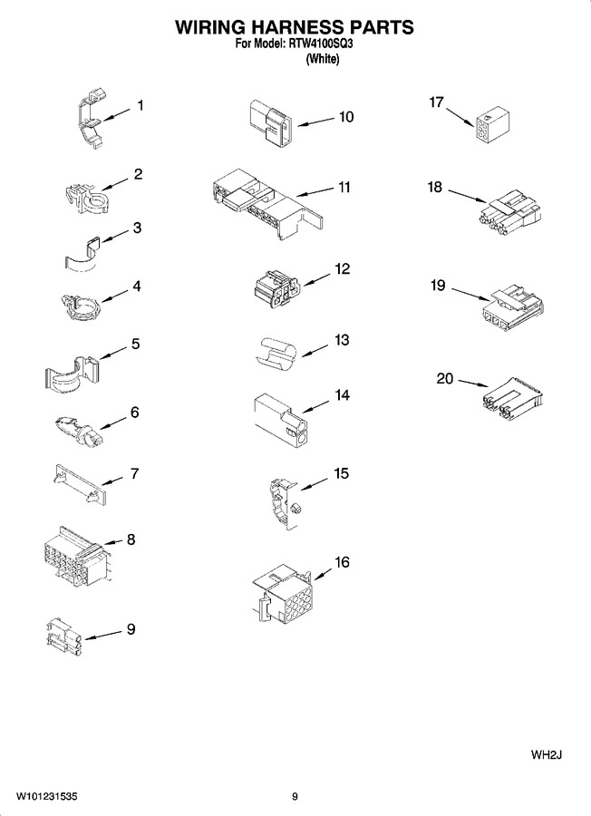 Diagram for RTW4100SQ3