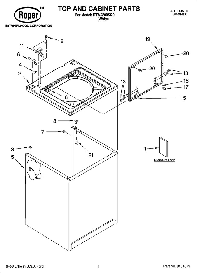 Diagram for RTW4200SQ0