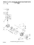 Diagram for 04 - Brake, Clutch, Gearcase, Motor And Pump Parts