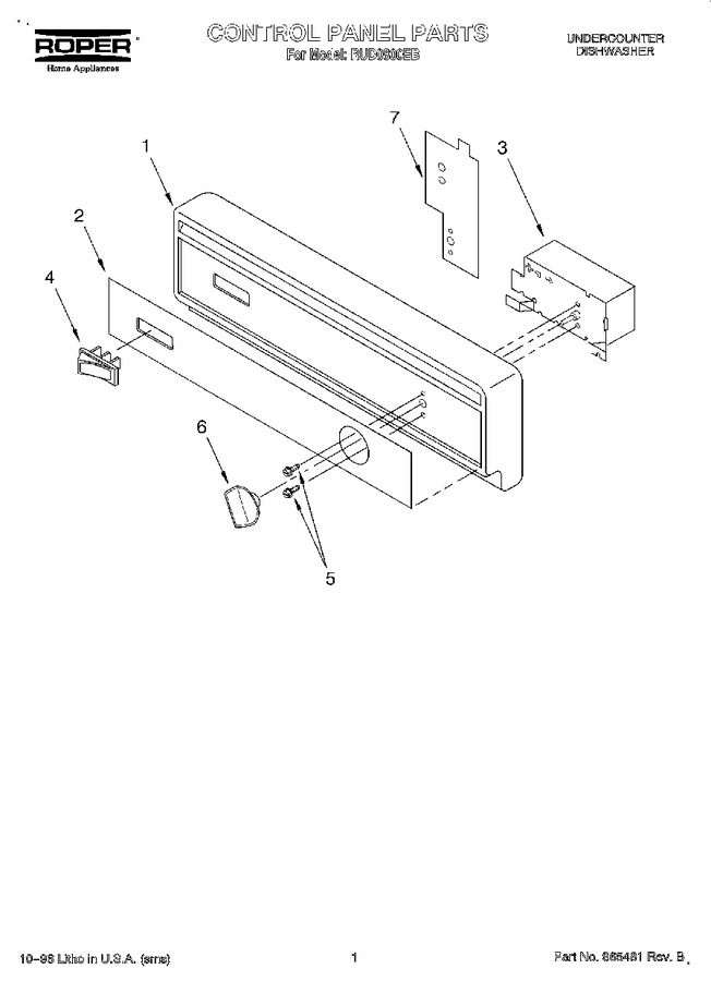 Diagram for RUD0800EB