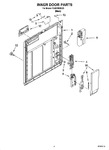 Diagram for 02 - Inner Door Parts