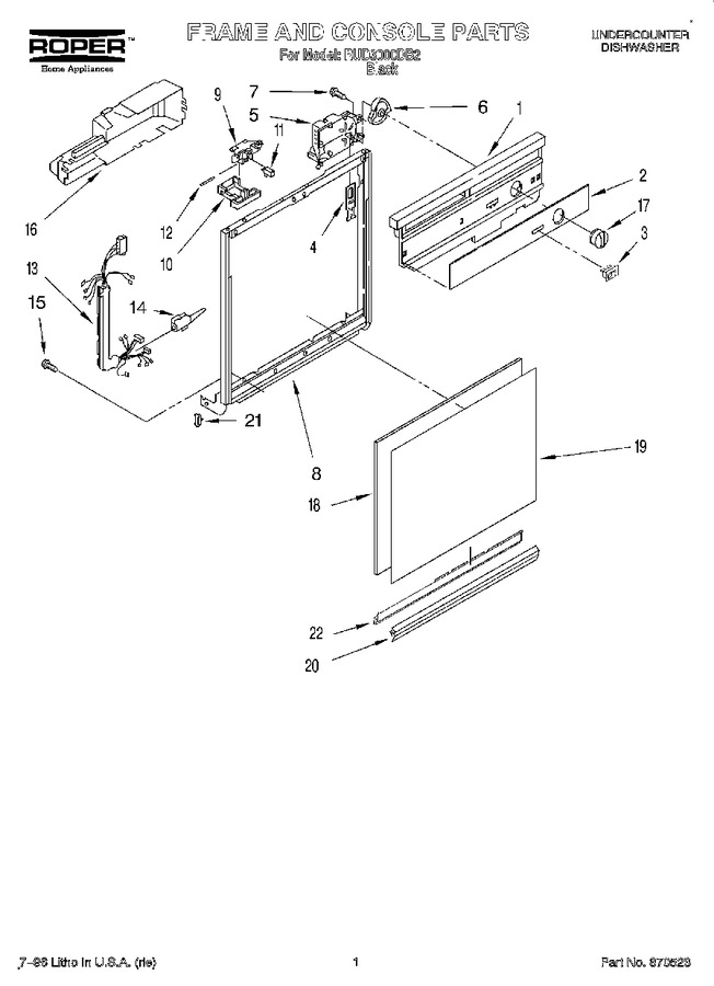 Diagram for RUD3000DB2