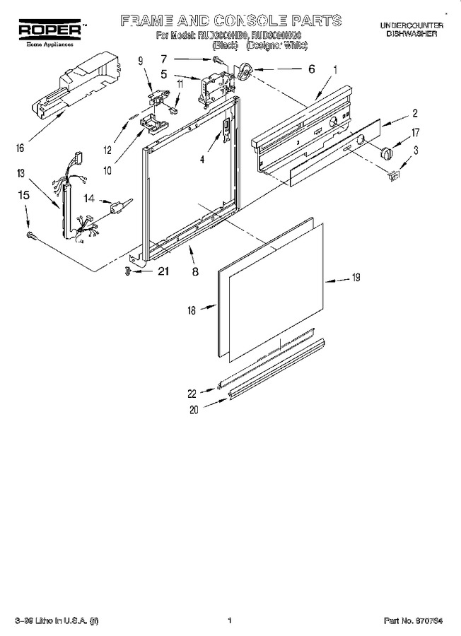 Diagram for RUD3000HQ0