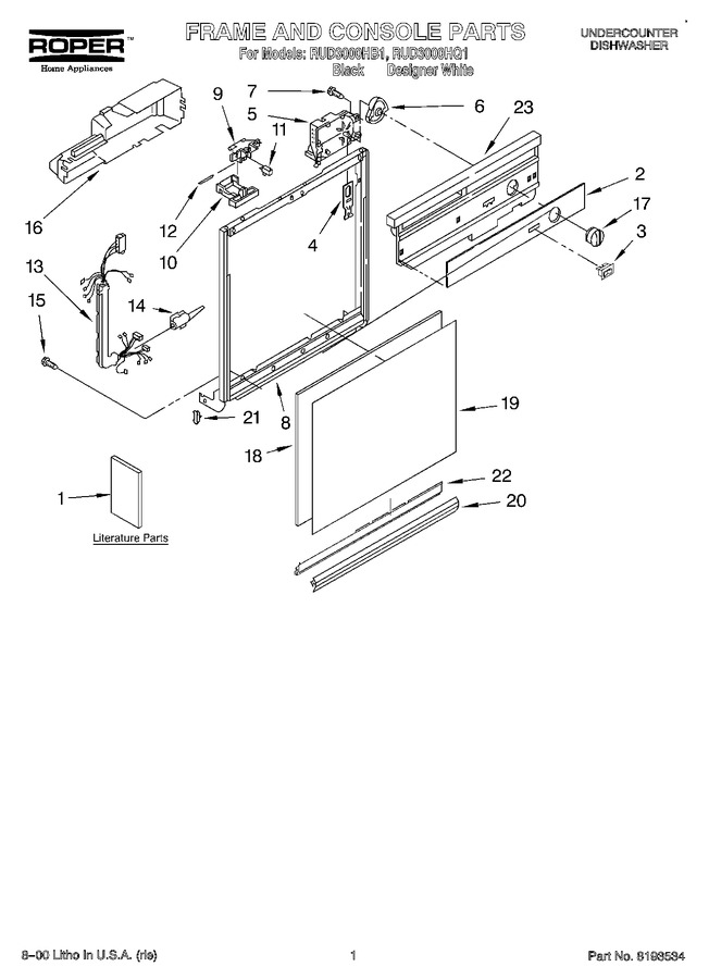 Diagram for RUD3000HQ1