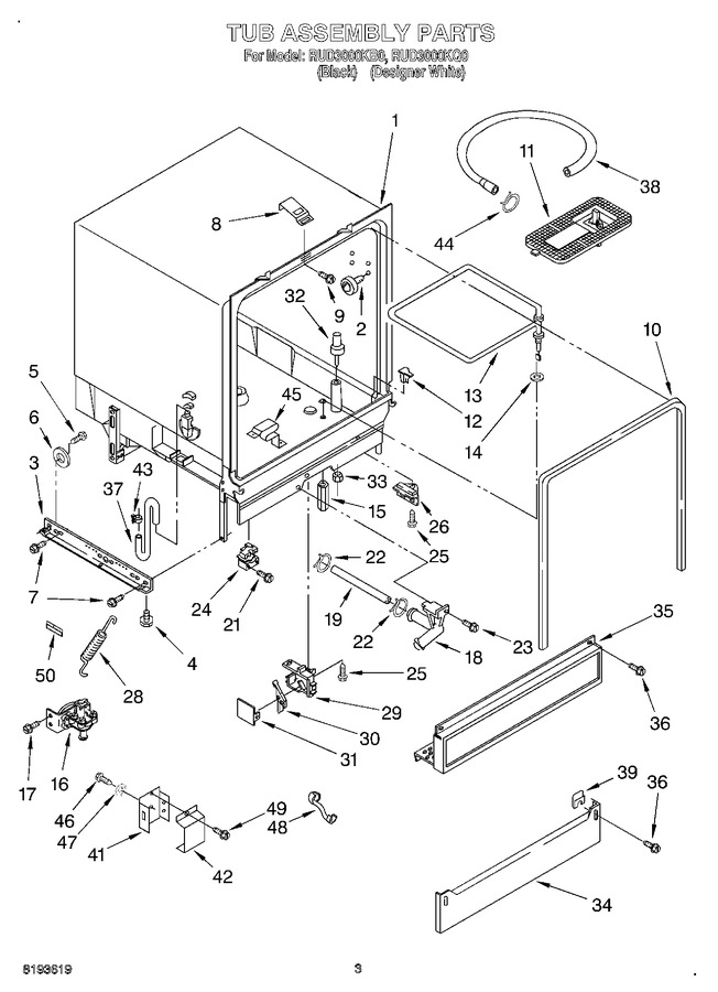 Diagram for RUD3000KB0