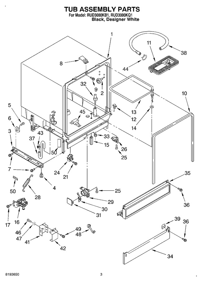 Diagram for RUD3000KB1