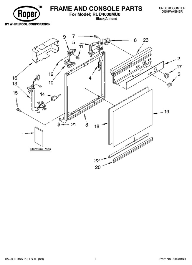 Diagram for RUD4000MU0