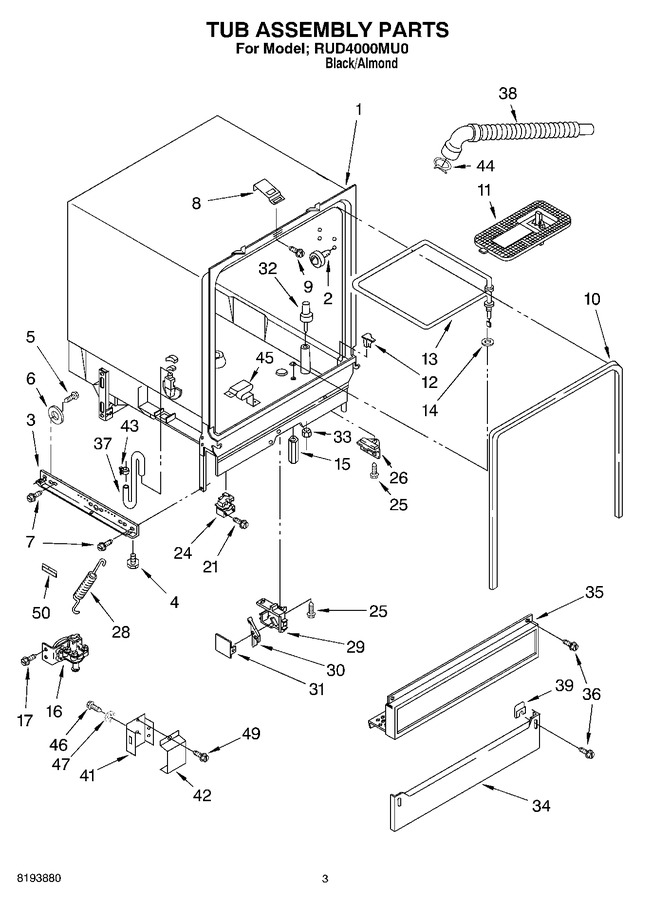 Diagram for RUD4000MU0